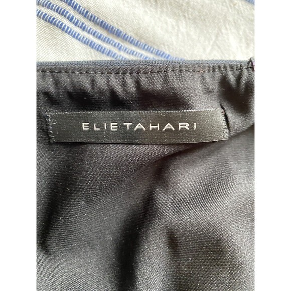 Elie Tahari Skirt Zippered Pencil Skirt Womens 2 Charcoal - Picture 8 of 11